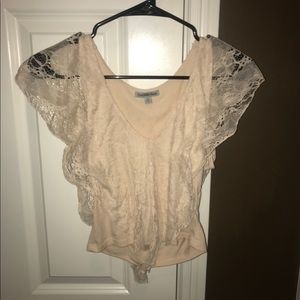 Lacey crop top